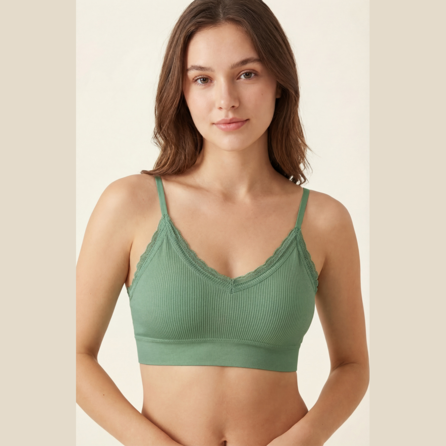 Pack of 3 Sports Cami Bras – Soft Stretch Support