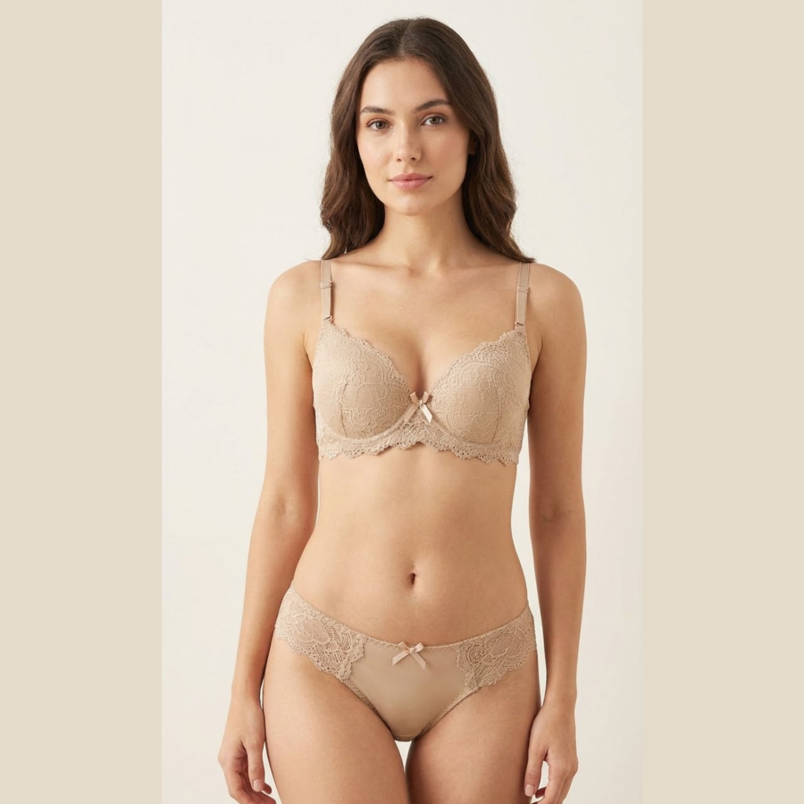 Pack of 2 Double Padded Bra & Panty Sets – Comfort Lift