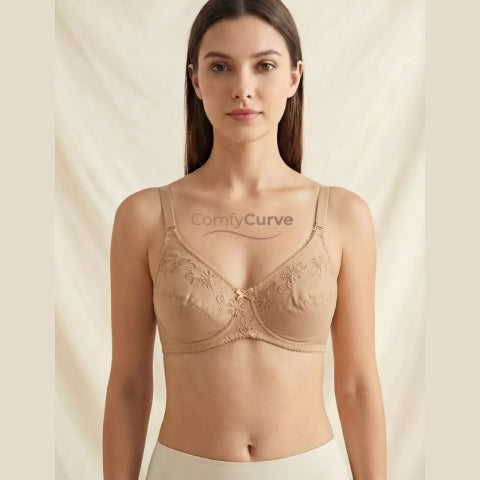 Pack of 6 Cotton Bras – Everyday Essentials Collection
