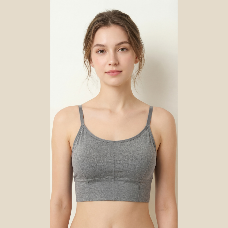 Pack of 3 Seamless Sports Bras – Adjustable & Wireless Fit