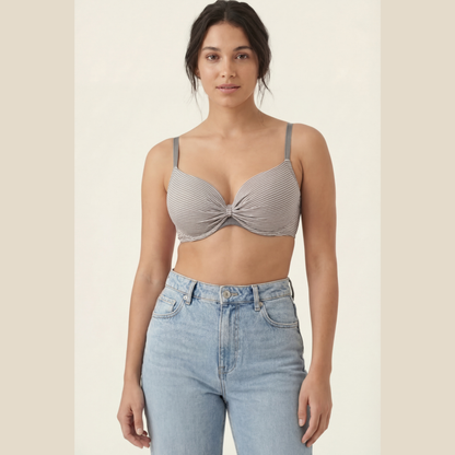 Pack of 2 Striped Padded Bra & Panty Sets – Fashion Comfort