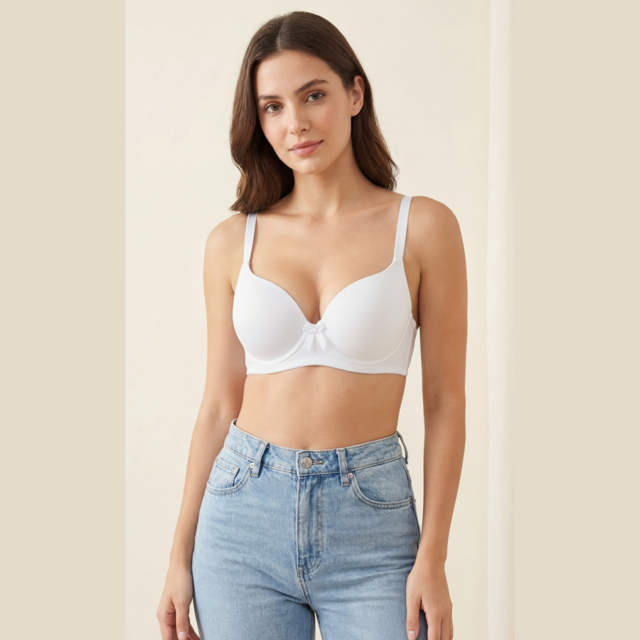 Padded Seamless Push-Up Bra & Panty Set – Smooth Fit