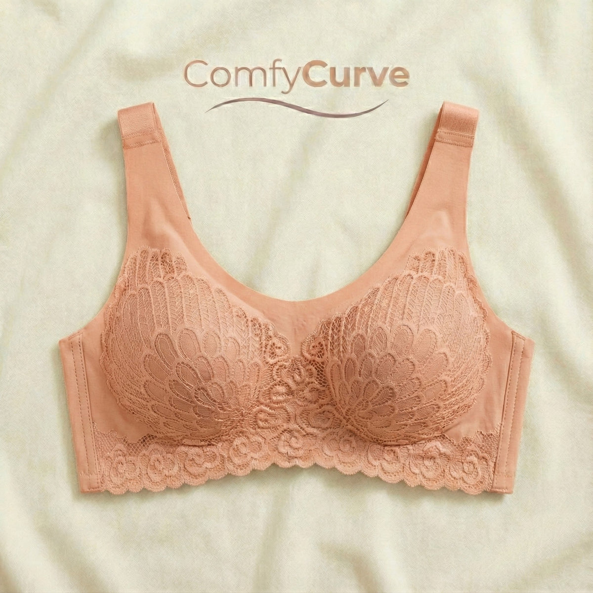 Seamless Comfort Push-Up Crop Bra – Stretch Fit Activewear
