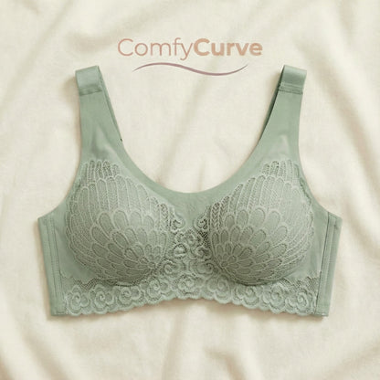 Seamless Comfort Push-Up Crop Bra – Stretch Fit Activewear