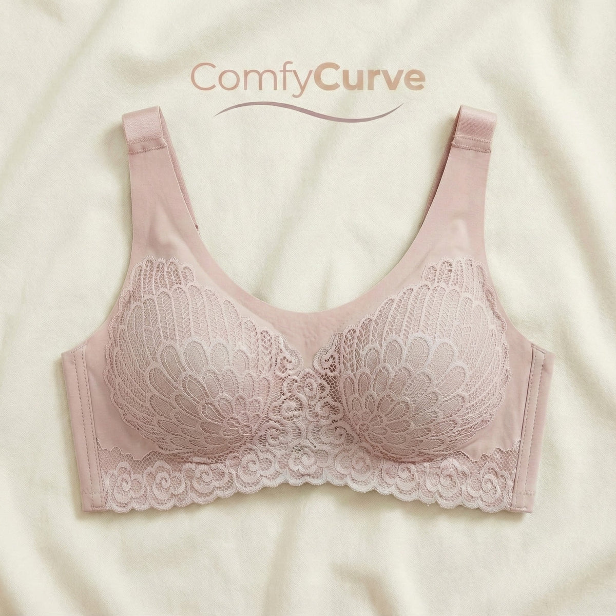 Seamless Comfort Push-Up Crop Bra – Stretch Fit Activewear