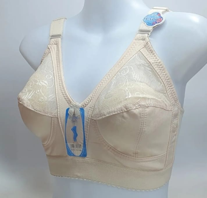 Pack of 2 Premium Capri Cotton Bras – Soft Stretch Comfort