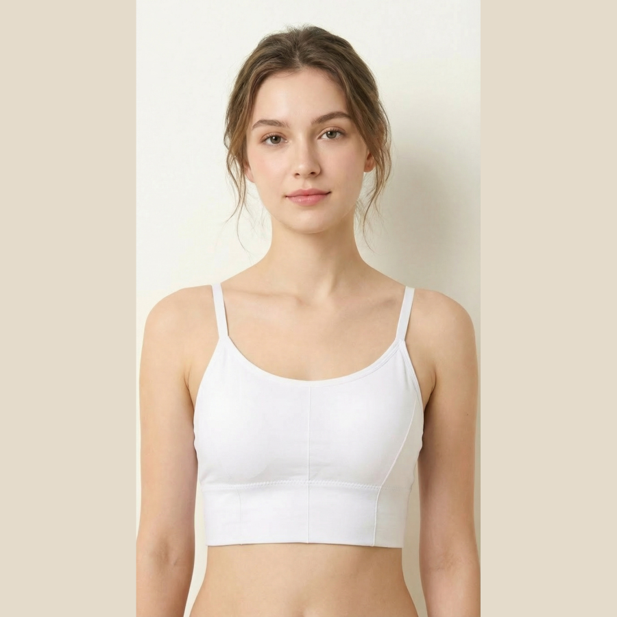 Pack of 3 Seamless Sports Bras – Adjustable & Wireless Fit